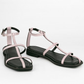 Sandale dama piele naturala DiAmanti Scarlet roz